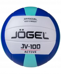 Мяч волейбольный Jogel JV-100 синий/мятный 2645 Мяч волейбольный Jogel JV-100 синий/мятный 2645