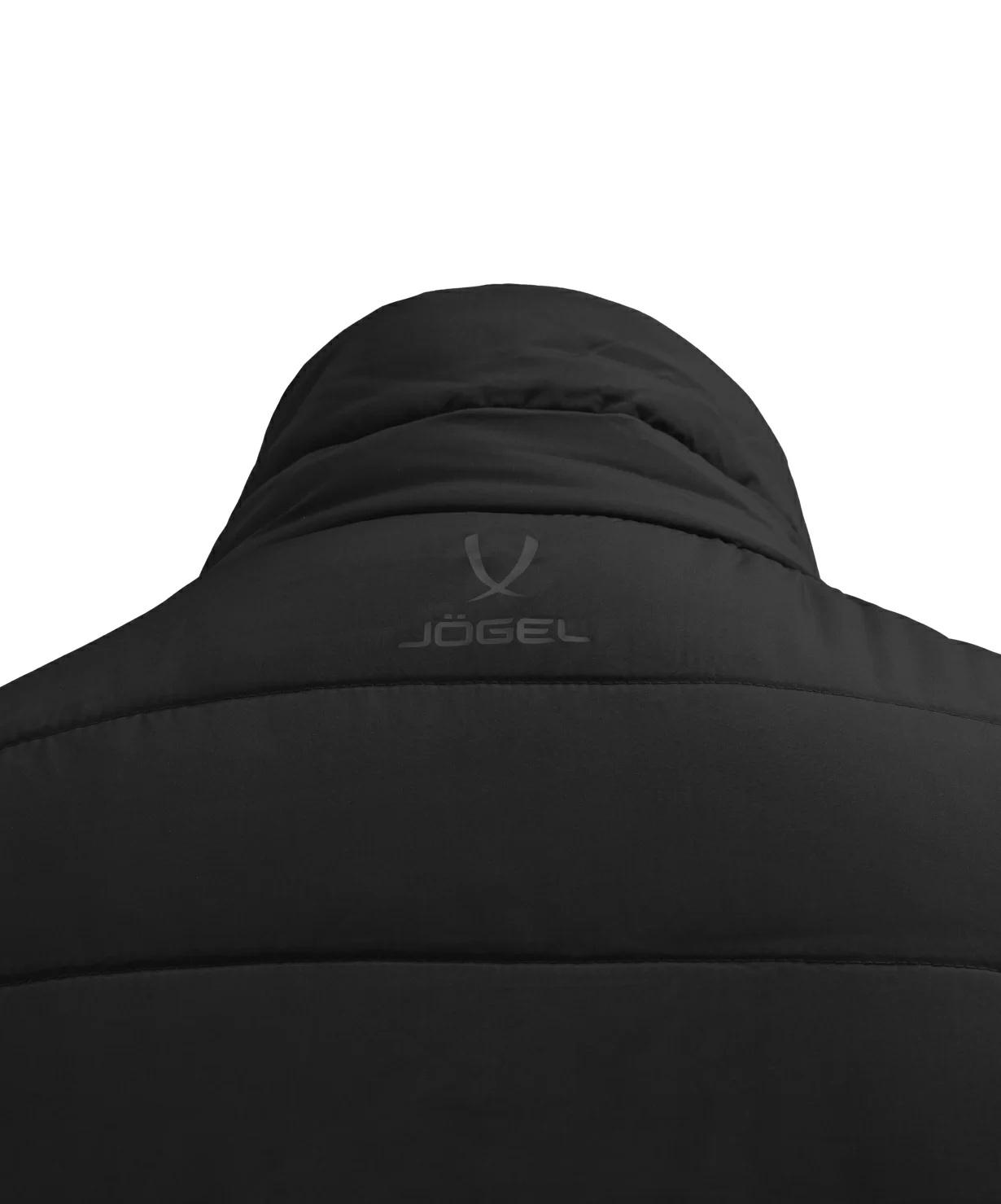 Реальное фото Жилет утепленный ESSENTIAL Padded Vest, черный Jögel от магазина Спортев