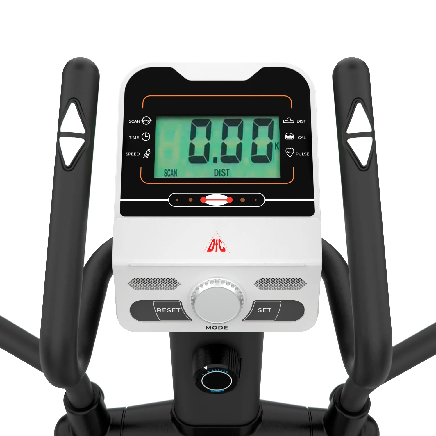 Реальное фото Эллиптический тренажер DFC E97501 магн. от магазина Спортев