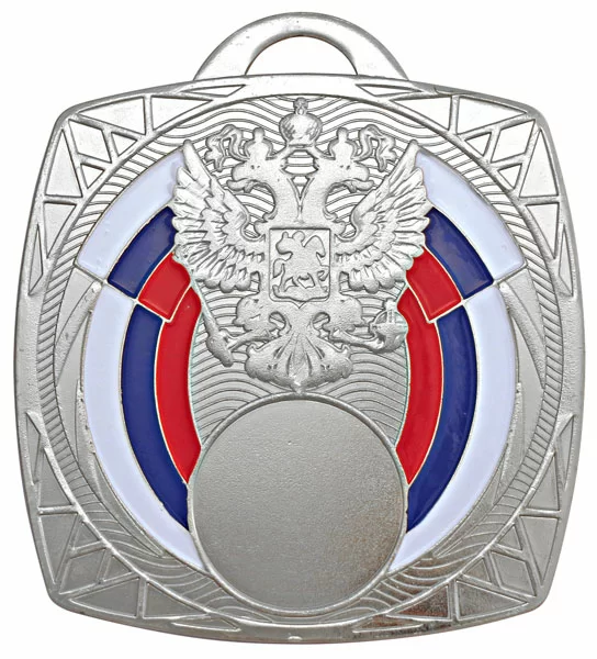 Реальное фото Медаль MZ 35-70/S (70х70мм, D-25мм, s-2,5мм) от магазина Спортев