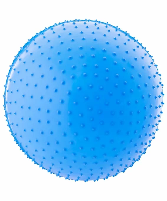 Реальное фото Мяч массажный 65 см StarFit GB-301 антивзрыв синий 7207 от магазина СпортЕВ