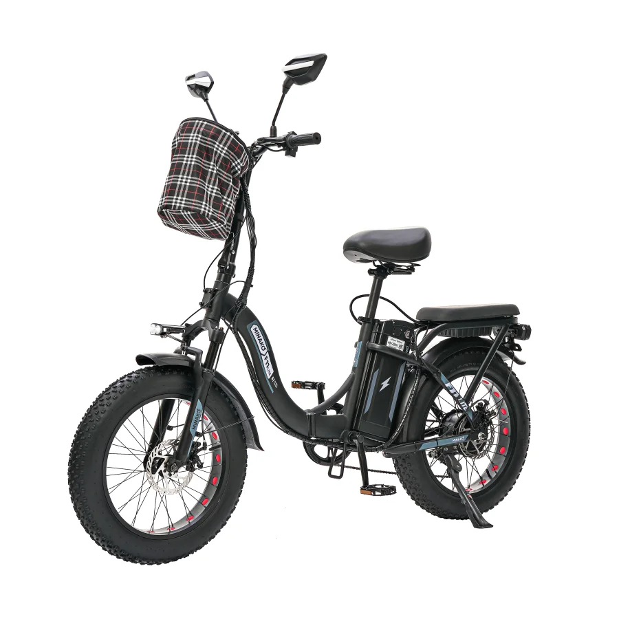 Реальное фото Электровелосипед Minako F11 LITE 48V 20 ah от магазина Спортев