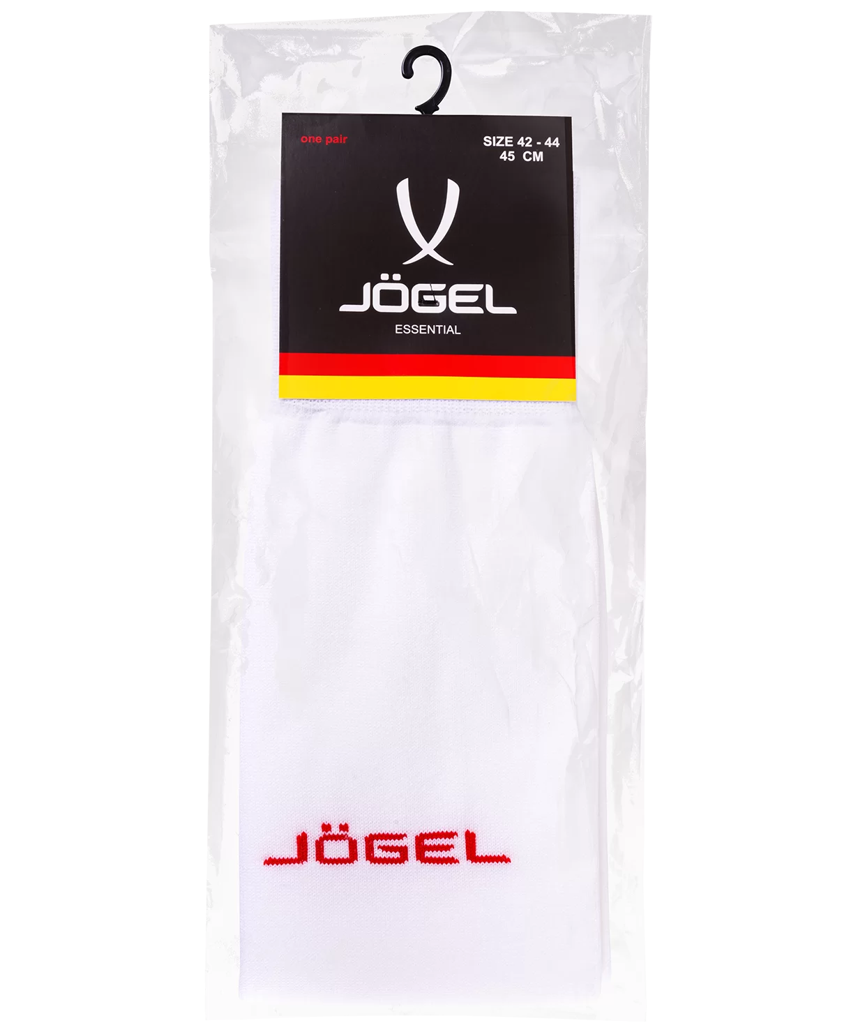 Реальное фото Гольфы футбольные JA-002, белый/красный Jögel от магазина Спортев