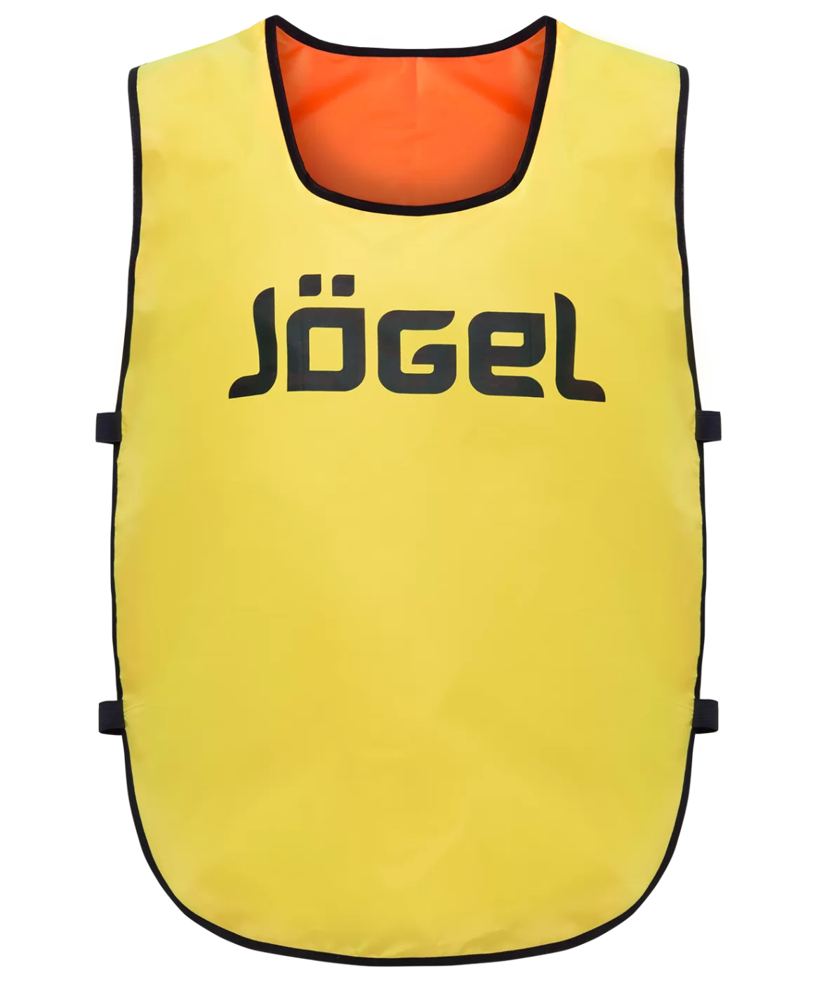 Реальное фото Манишка двустороння Jogel JBIB-2001 взрослая желтый/оранжевый 12367 от магазина СпортЕВ