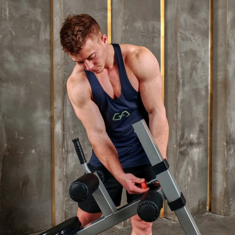 Реальное фото Скамья для пресса DFC SUB022 от магазина Спортев