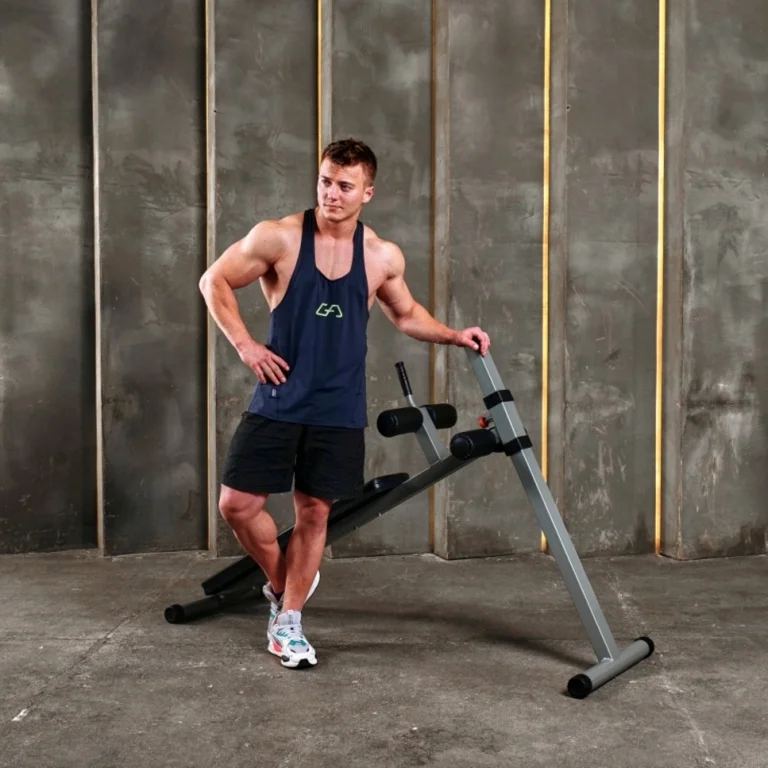 Реальное фото Скамья для пресса DFC SUB022 от магазина Спортев