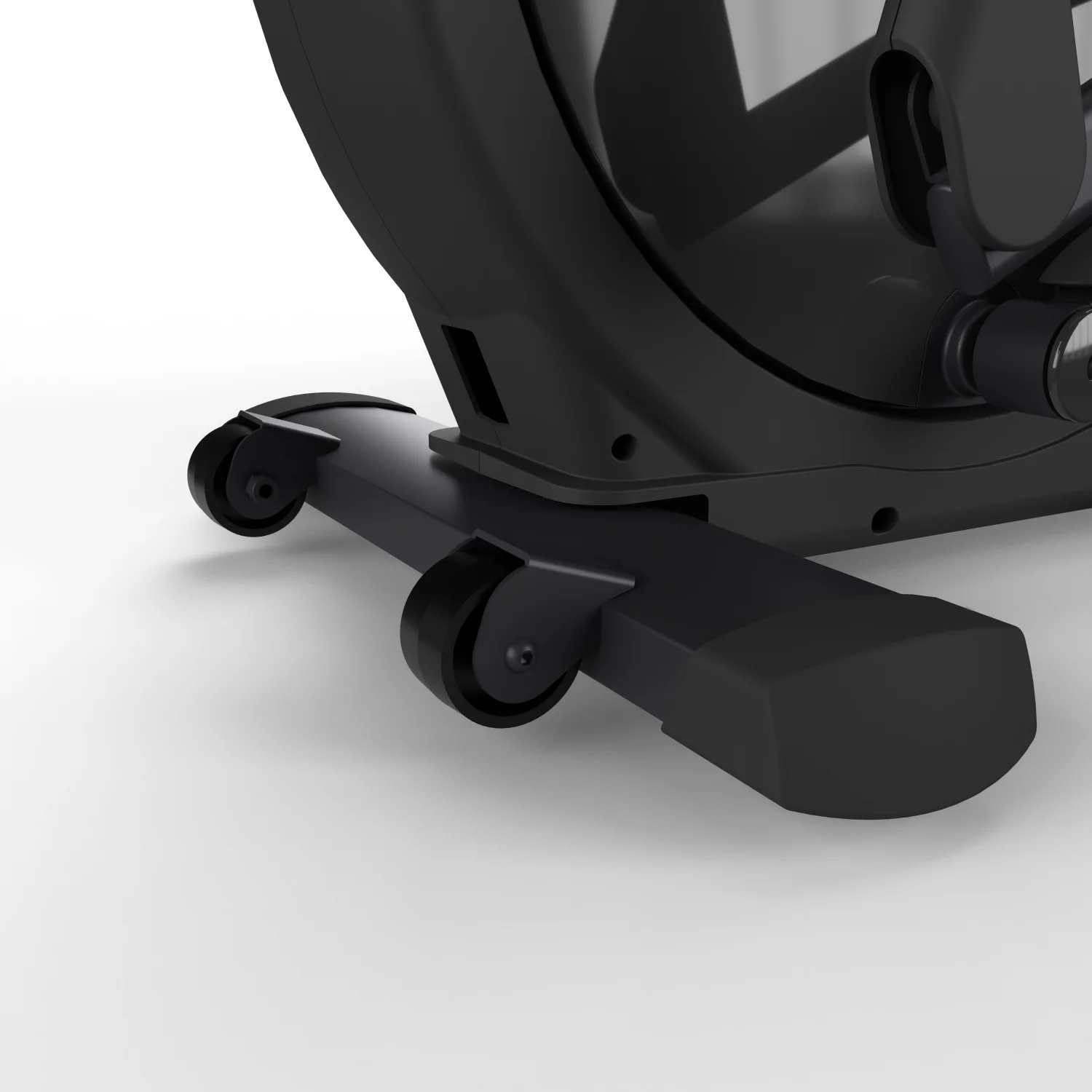 Реальное фото Эллиптический тренажер DFC E4500P магн.эл.привод от магазина Спортев