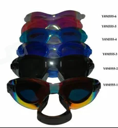 Очки-маска для плавания Whale Y0M555-3 для взрослых голубой/голубой