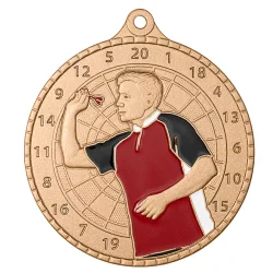 Медаль MZP 637-55/BМ дартс (D-55мм, s-2 мм)