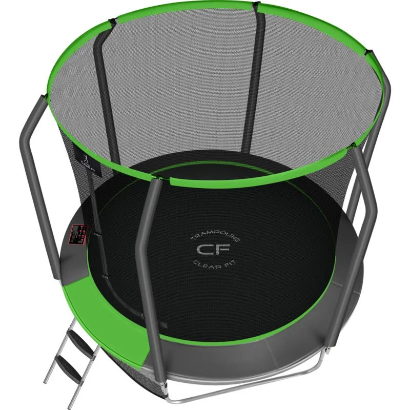 Реальное фото Каркасный батут Clear Fit GreenHop 10Ft от магазина Спортев