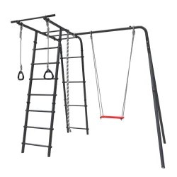 ROMANA Полянка (антрацит) (с фанерными качелями) 103.26.07+1.Д-26.01