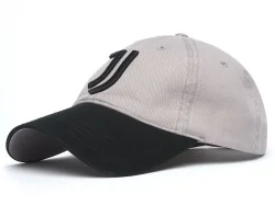 Бейсболка FC Juventus серо-черная р.55-58 37278