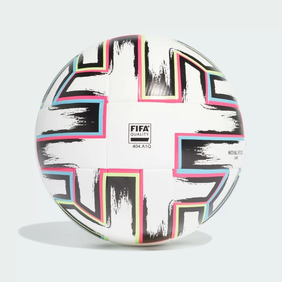 Реальное фото Мяч футбольный Adidas Uniforia League FH7339 от магазина СпортЕВ