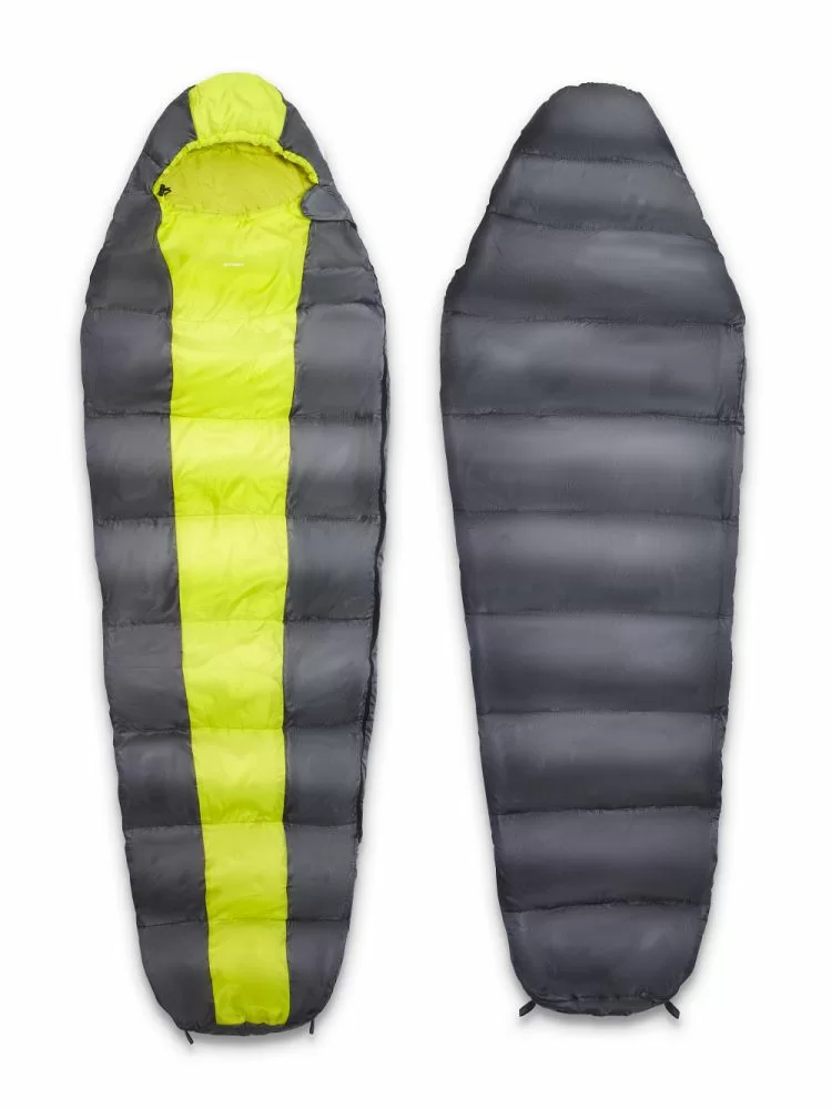 Реальное фото Спальный мешок туристический, 150 г/м2, 5 С, A2-18 от магазина СпортЕВ