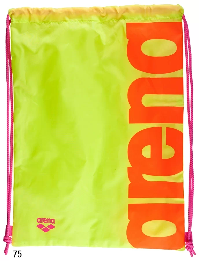 Реальное фото Сумка Arena Fast Swimbag fluo yellow/orange 93605 75 от магазина СпортЕВ