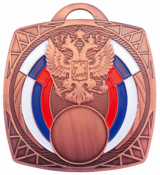 Реальное фото Медаль MZ 35-70/В (70х70мм, D-25мм, s-2,5мм) от магазина Спортев
