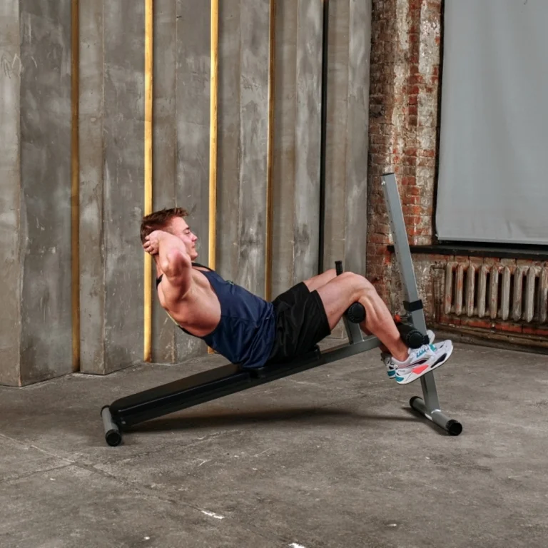 Реальное фото Скамья для пресса DFC SUB022 от магазина Спортев