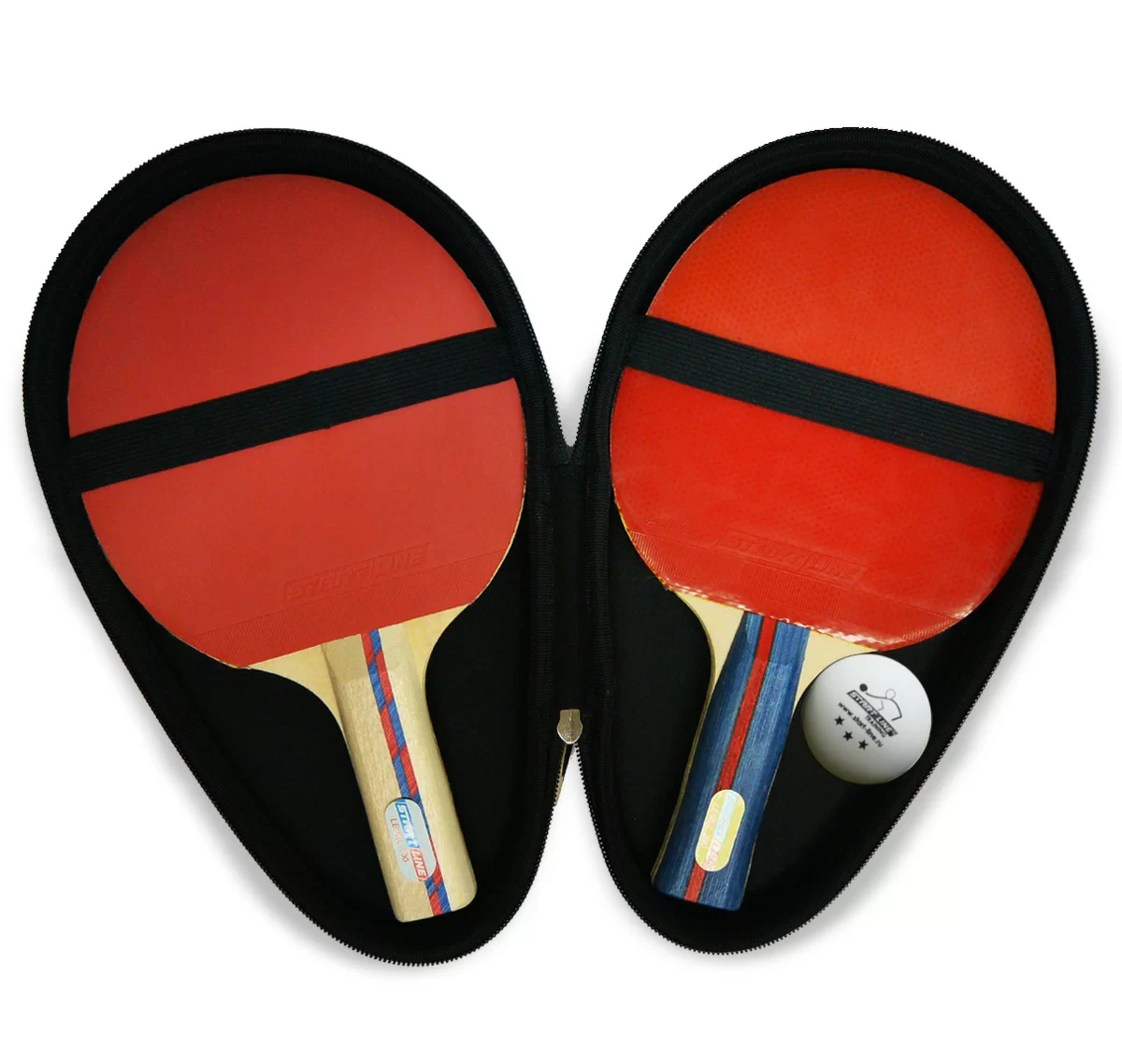 Реальное фото Чехол для теннисной ракетки Start Line формованный красный SL от магазина СпортЕВ