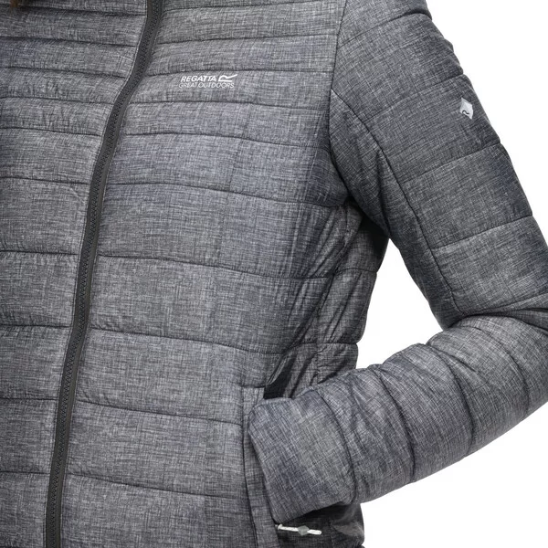 Реальное фото Куртка Wms Freezeway III (Цвет 3G0, Серый) RWN201 от магазина СпортЕВ