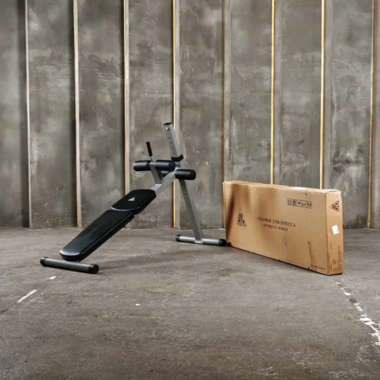 Реальное фото Скамья для пресса DFC SUB022 от магазина Спортев
