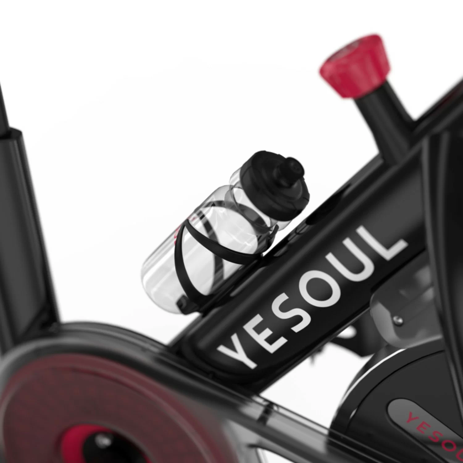 Реальное фото Велотренажер DFC Yesoul BS3-B-21.5 черный (дисплей 21.5") от магазина СпортЕВ