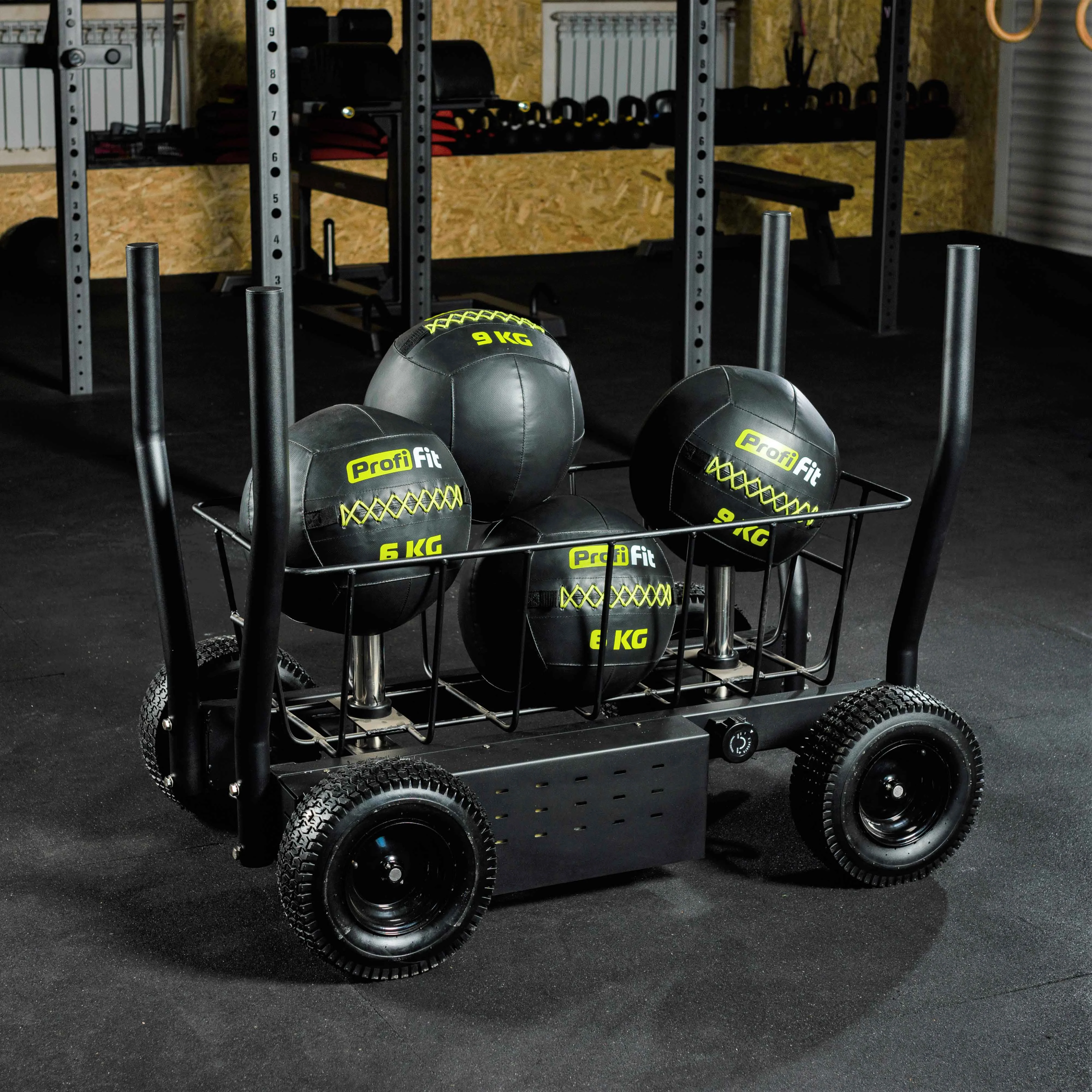 Реальное фото Сани-тележка для функционального тренинга (Тренажер Tank) TANGEN от магазина Спортев