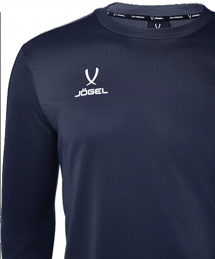 Реальное фото Джемпер тренировочный Jogel DIVISION PerFormDRY Pro Training Top темно-синий от магазина СпортЕВ