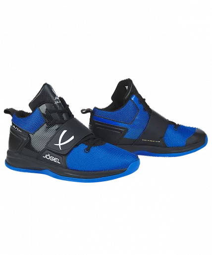 Реальное фото Кроссовки баскетбольные Jogel Launch JSH601 синий/черный 20761 от магазина СпортЕВ