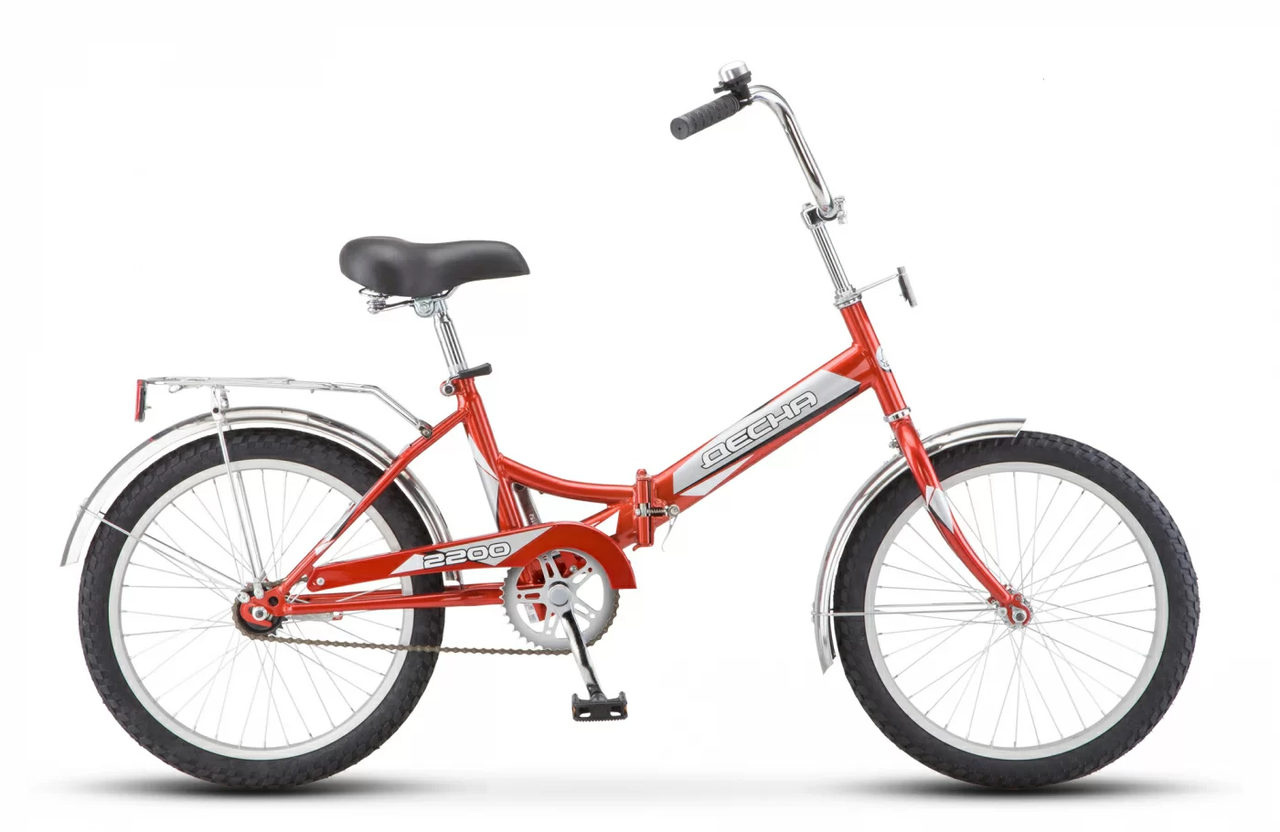 Реальное фото Велосипед Десна-2200 20" (2021) красный Z011 от магазина СпортЕВ