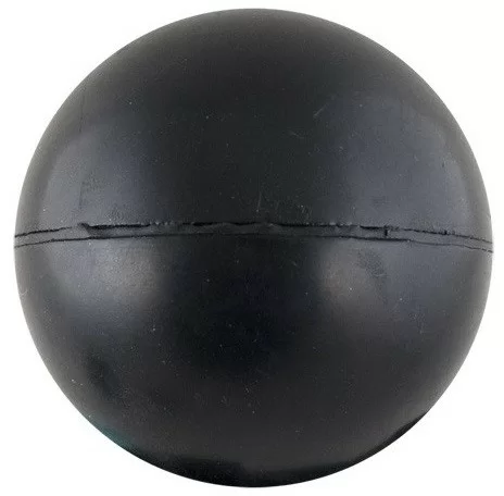 Реальное фото Мяч для метания резиновый 150 г d-6 см MR-MM от магазина СпортЕВ