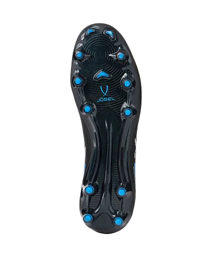 Бутсы Jogel Evofly FG Pro черный/голубой 4191 Реальное фото Бутсы Jogel Evofly FG Pro черный/голубой 4191 от магазина Спортев