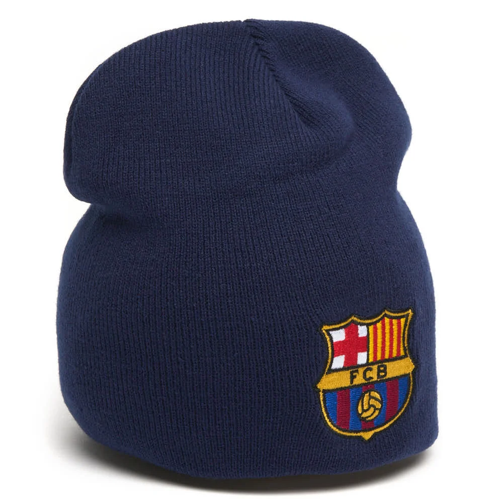 Реальное фото Шапка Barcelona синяя р.55-58 115125 от магазина Спортев