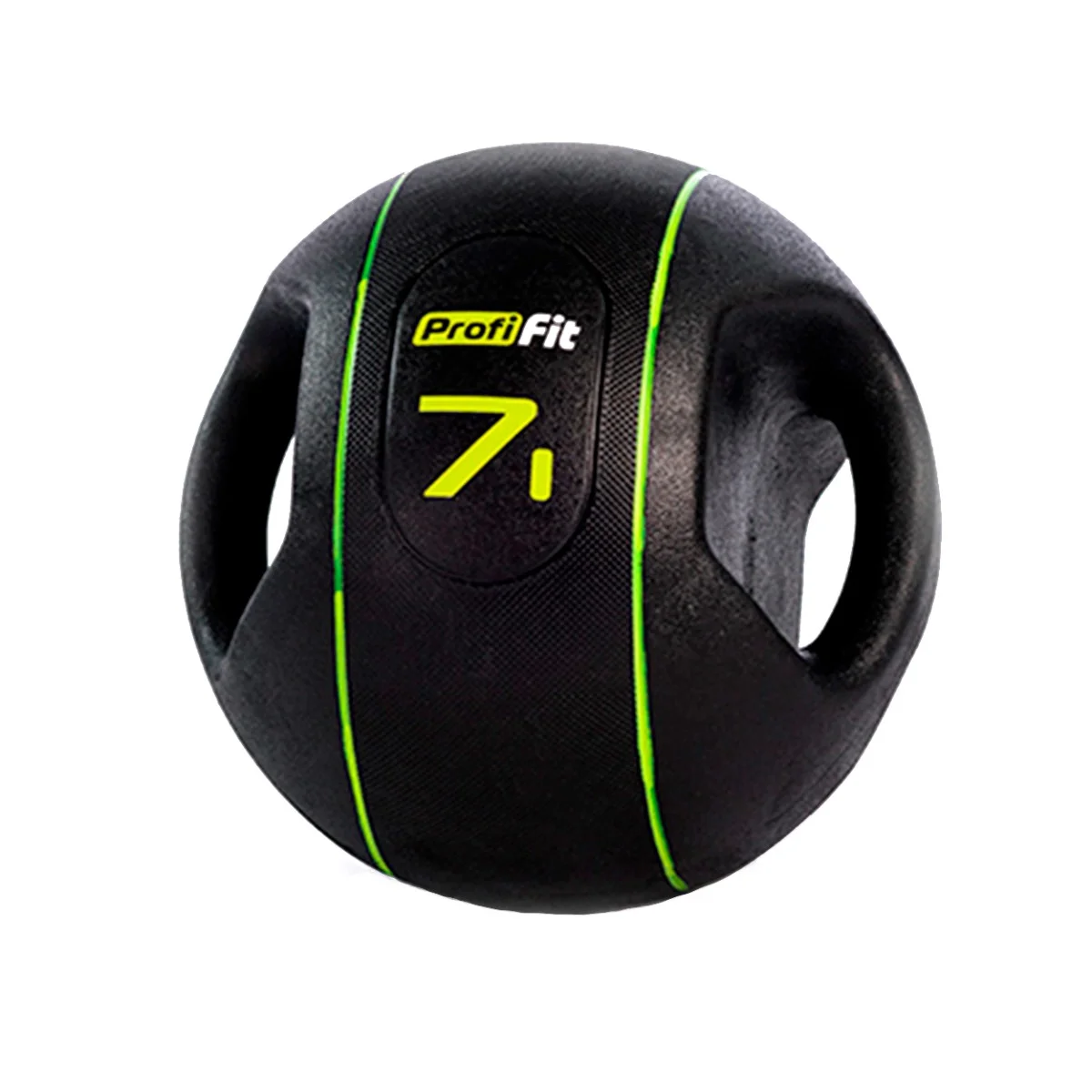 Реальное фото Медицинбол с хватами PROFI-FIT 7 кг от магазина Спортев