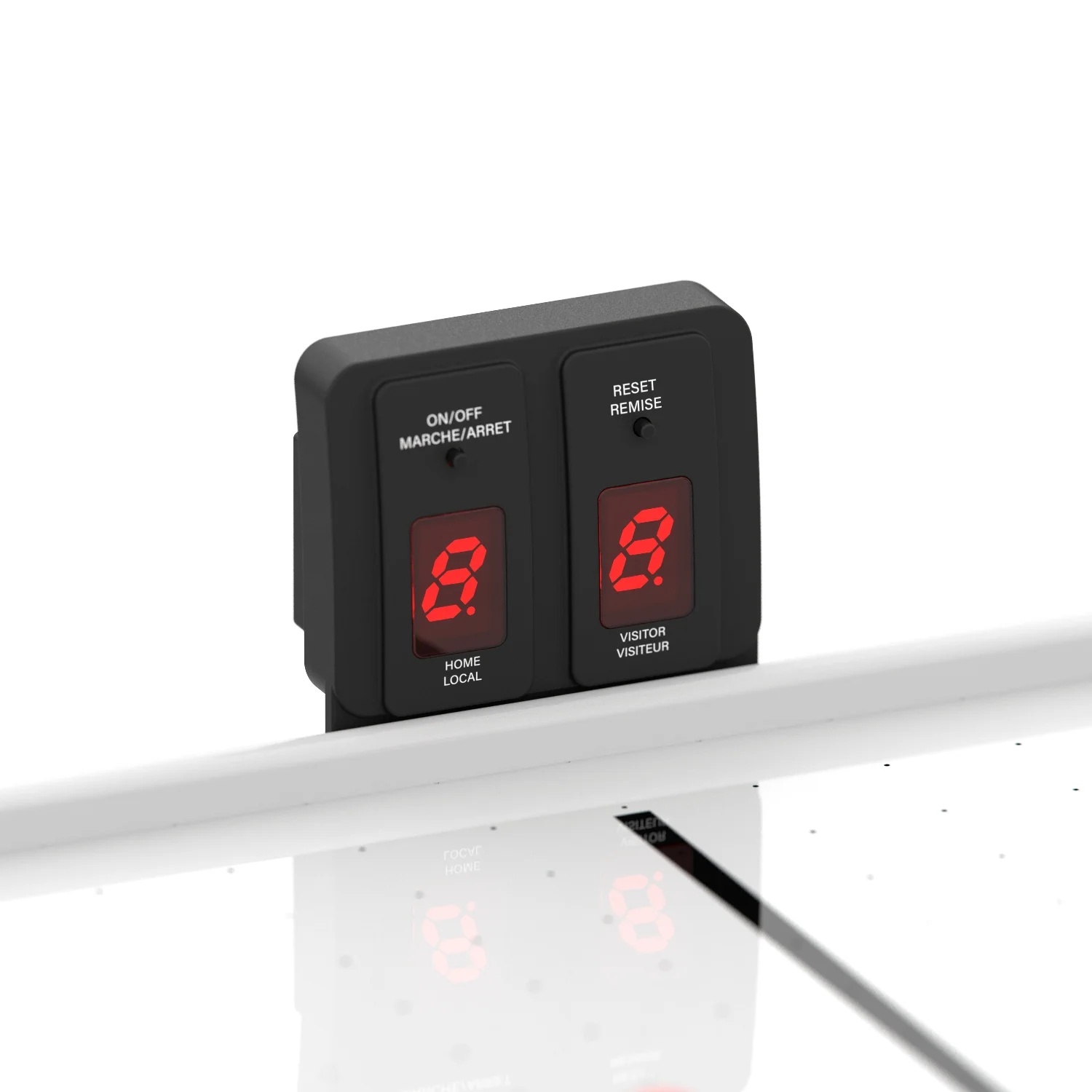 Реальное фото Игровой стол - аэрохоккей DFC "BASTIA 5" складной HM-AT-60301 от магазина Спортев