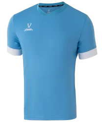 Футболка игровая DIVISION PerFormDRY Union Jersey, голубой/белый/белый Jögel