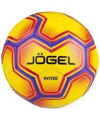 Реальное фото Мяч футбольный Jogel Intro №5 желтый (BC20) 17588 от магазина СпортЕВ