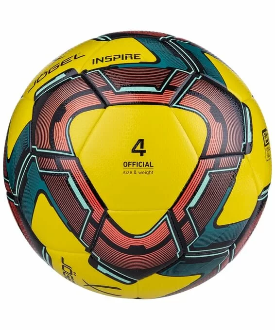 Реальное фото Мяч футзальный Jogel Inspire №4 желтый (BC20) 18634 от магазина СпортЕВ