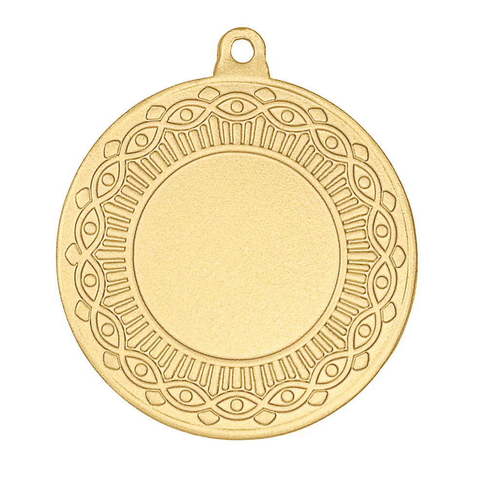 Реальное фото Медаль MZ 24-45/GM (D-45мм, D-25мм, s-2мм) от магазина СпортЕВ