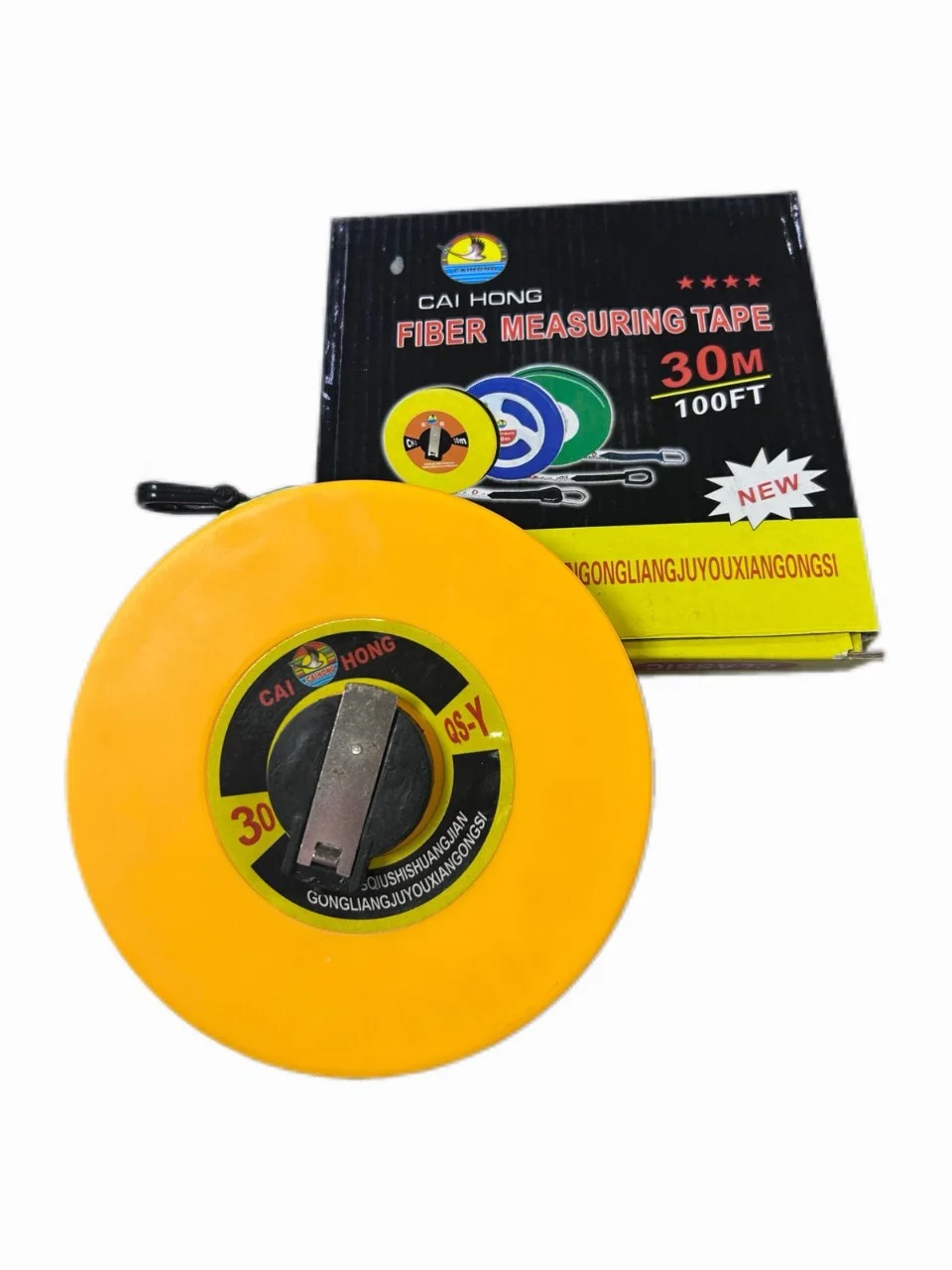 Реальное фото Рулетка 30м CM-278 от магазина Спортев