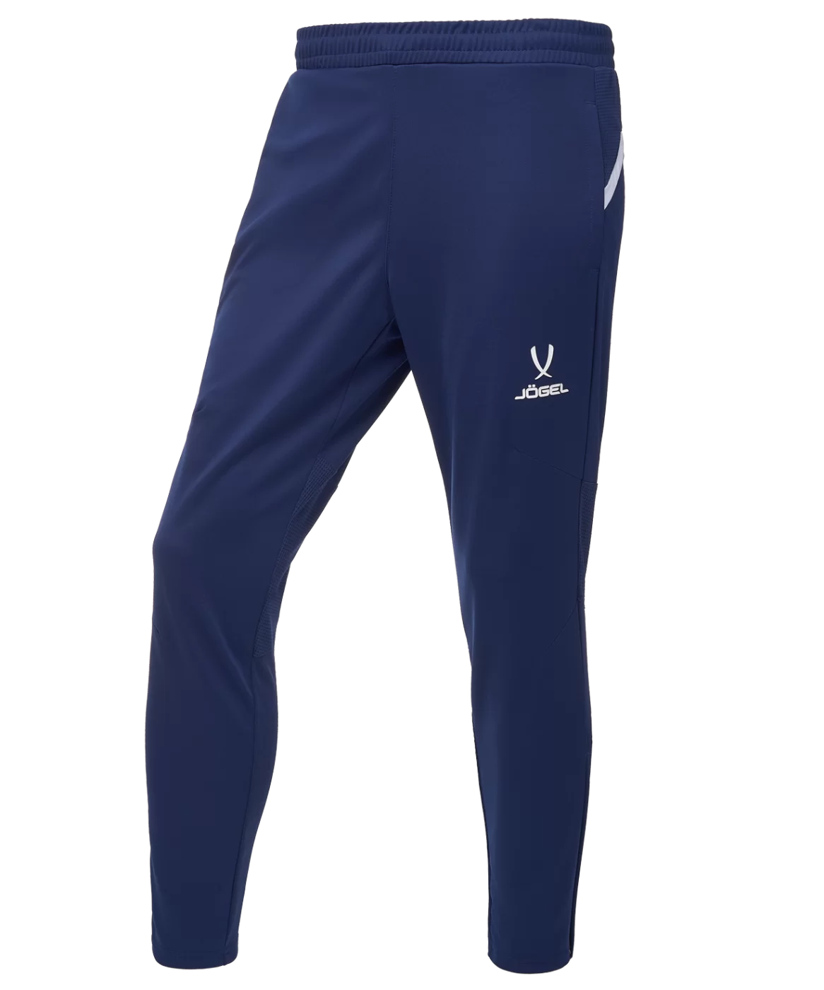 Реальное фото Брюки тренировочные DIVISION PerFormDRY Pro Training Pants, темно-синий Jögel от магазина СпортЕВ