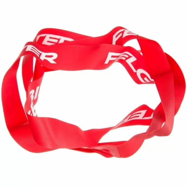 Реальное фото Лента ободная красная с белым логотипом для 26" X98528 от магазина СпортЕВ