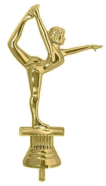 Реальное фото Фигура B357/G художественная гимнастика (H-14 см) от магазина Спортев