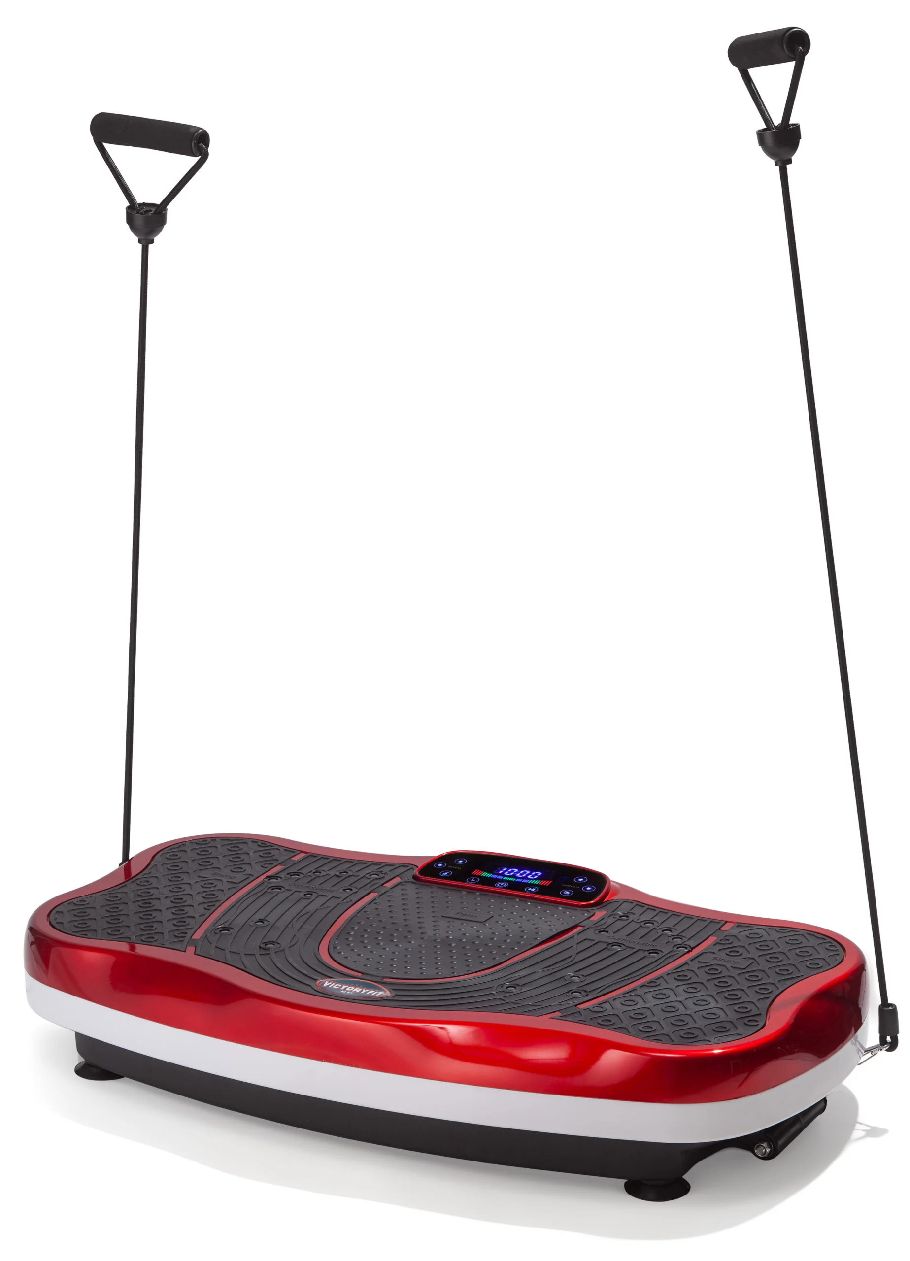 Реальное фото Виброплатформа VictoryFit VF-M620 (красная) от магазина Спортев