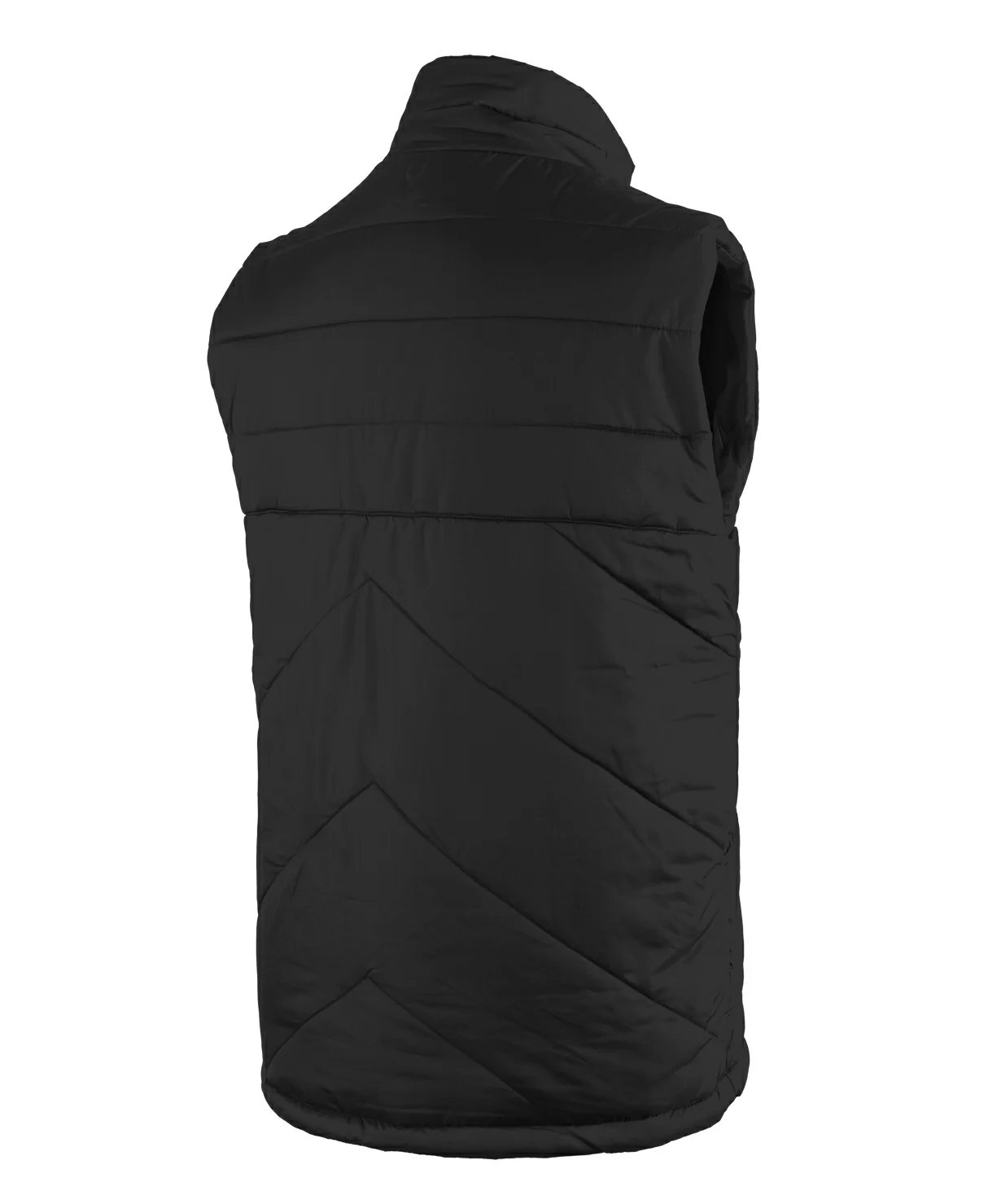 Реальное фото Жилет утепленный ESSENTIAL Padded Vest, черный Jögel от магазина Спортев