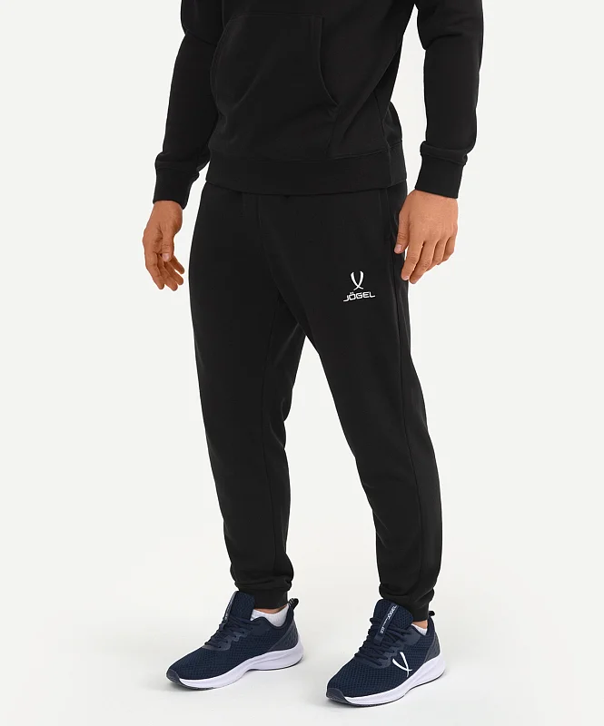 Реальное фото Брюки тренировочные Jogel Essential Cotton Pants черный 3848 от магазина Спортев