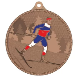 Медаль MZP 614-55/В лыжник (D-55мм, s-2 мм)