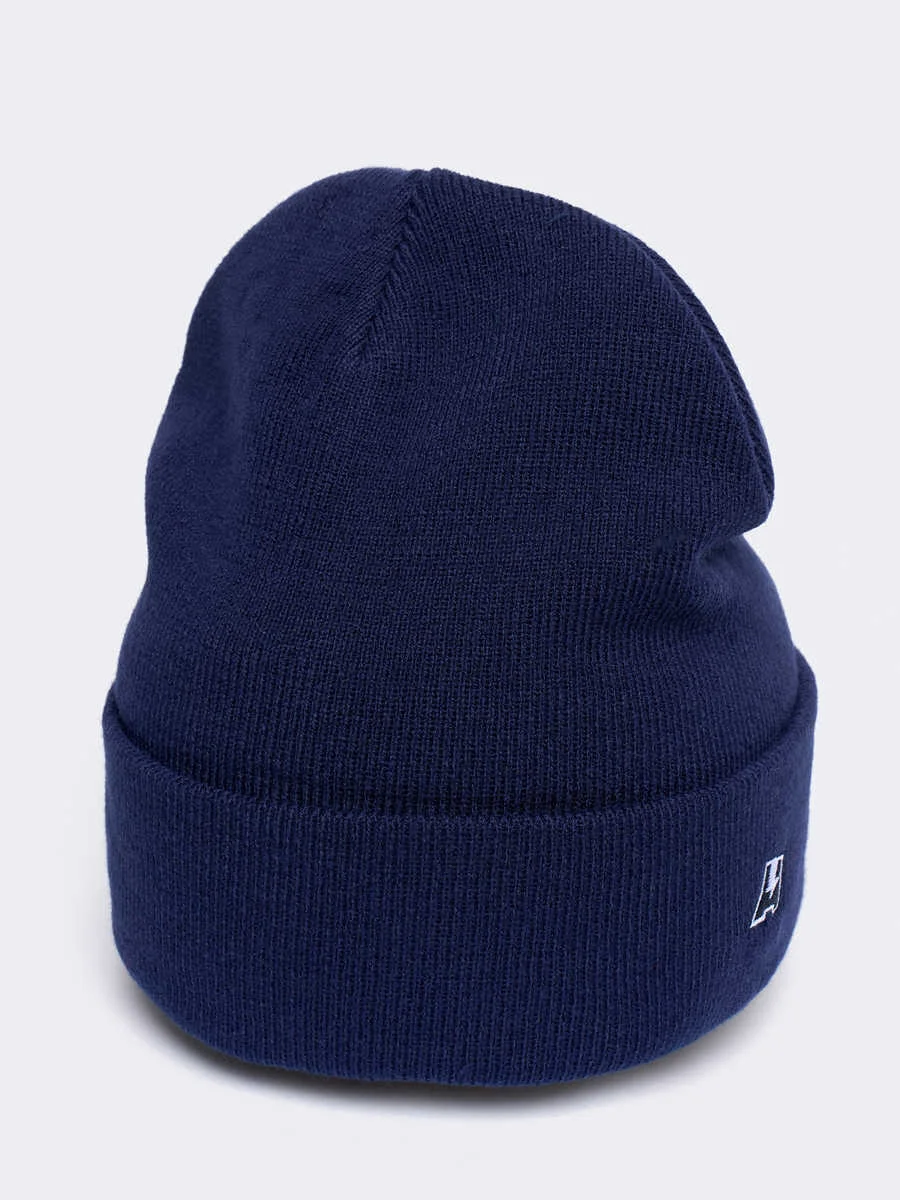 Реальное фото Шапка А&C синяя р.55-58 11396 от магазина Спортев