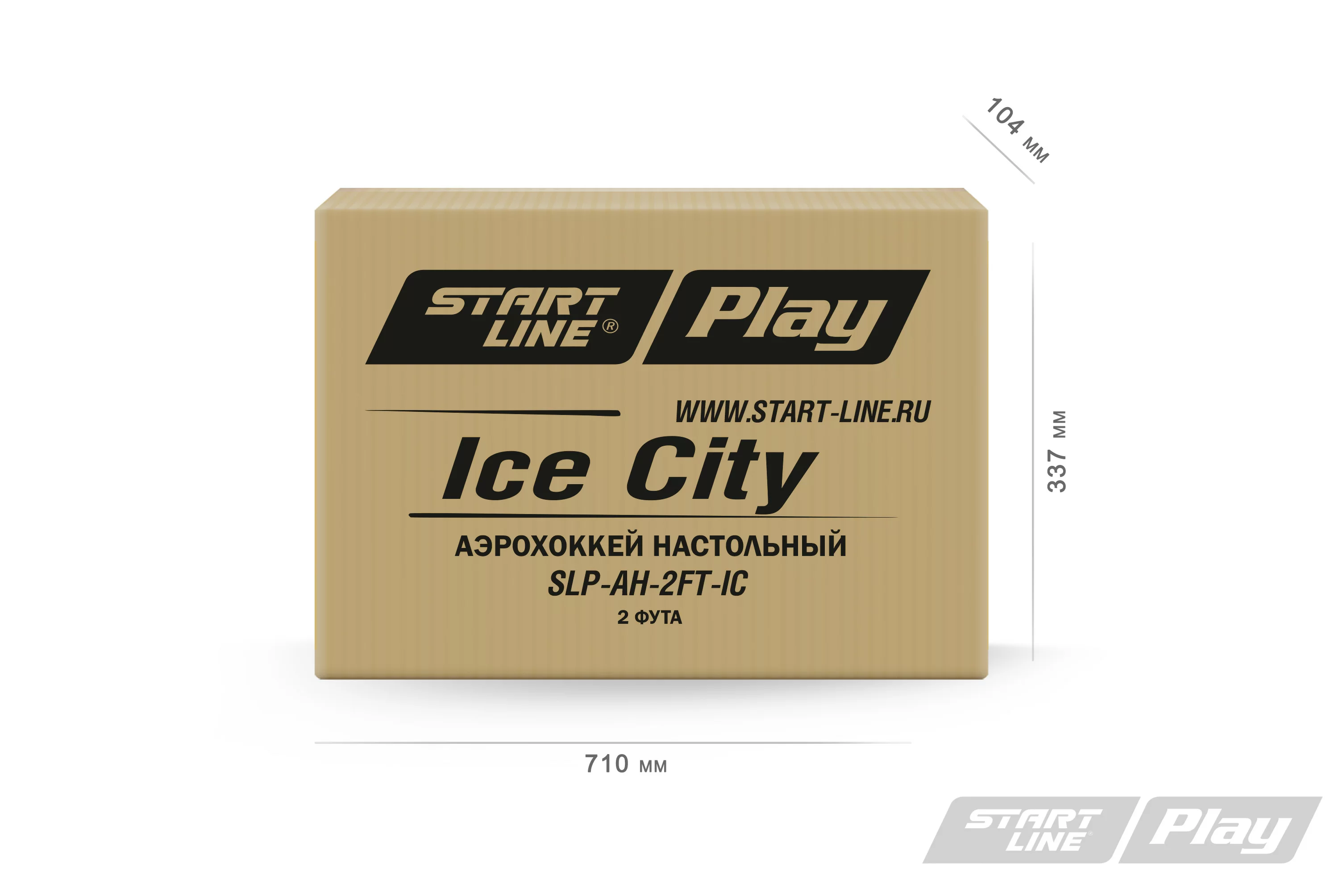 Реальное фото Настольный аэрохоккей ICE CITY от магазина Спортев