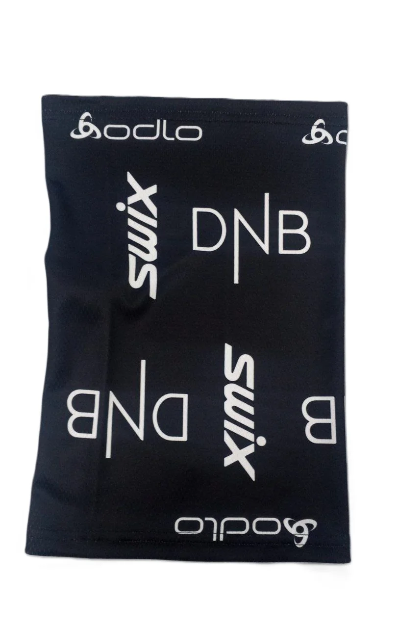 Реальное фото Шарф-труба с лого DnB черный от магазина Спортев