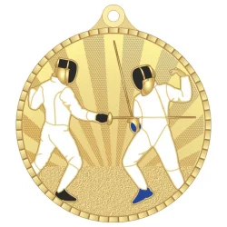 Медаль MZP 660-55/GМ фехтование (D-55мм, s-2 мм)